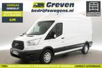 Ford Transit 350 2.0 TDCI L3H3, Auto's, Stof, Gebruikt, Euro 6, Wit