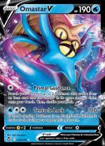 Omastar V 035/195 Silver Tempest, Hobby en Vrije tijd, Verzamelkaartspellen | Pokémon, Losse kaart, Nieuw, Foil, Ophalen of Verzenden