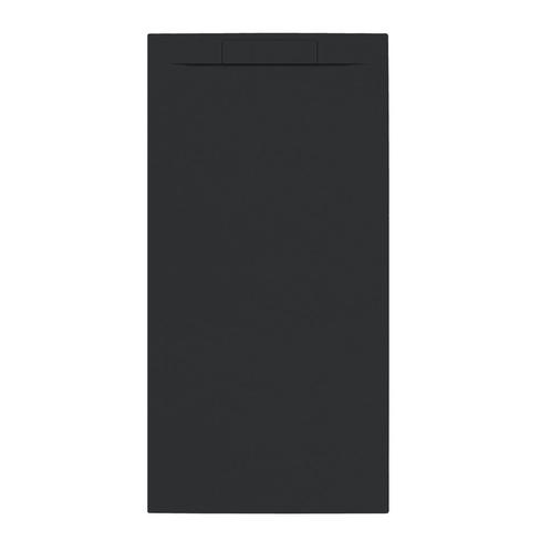 Douchebak + Sifon Allibert Rectangle 160x80 cm Mat Zwart, Doe-het-zelf en Verbouw, Sanitair, Ophalen of Verzenden