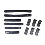 Crossbandset Leatt DualAxis Pro Zwart (Paar), Verzenden, Nieuw