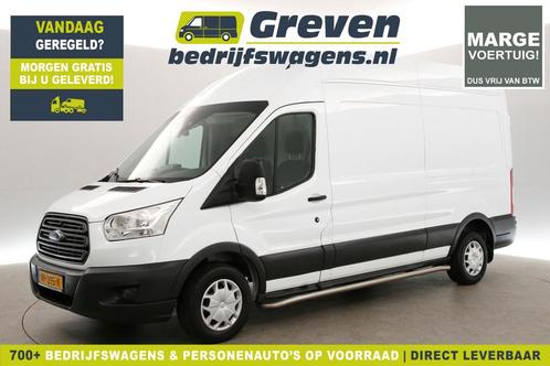 Ford Transit 310 2.2 TDCI L3H3, Auto's, Bestelauto's, Onderhoudsboekje, Lease, Handgeschakeld, Wit, Financial lease, Stof, Diesel