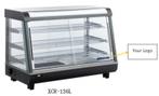 Warmhoud vitrine 4 zijden glas rcr-136 hot | Tefcold | 50517, Verzenden