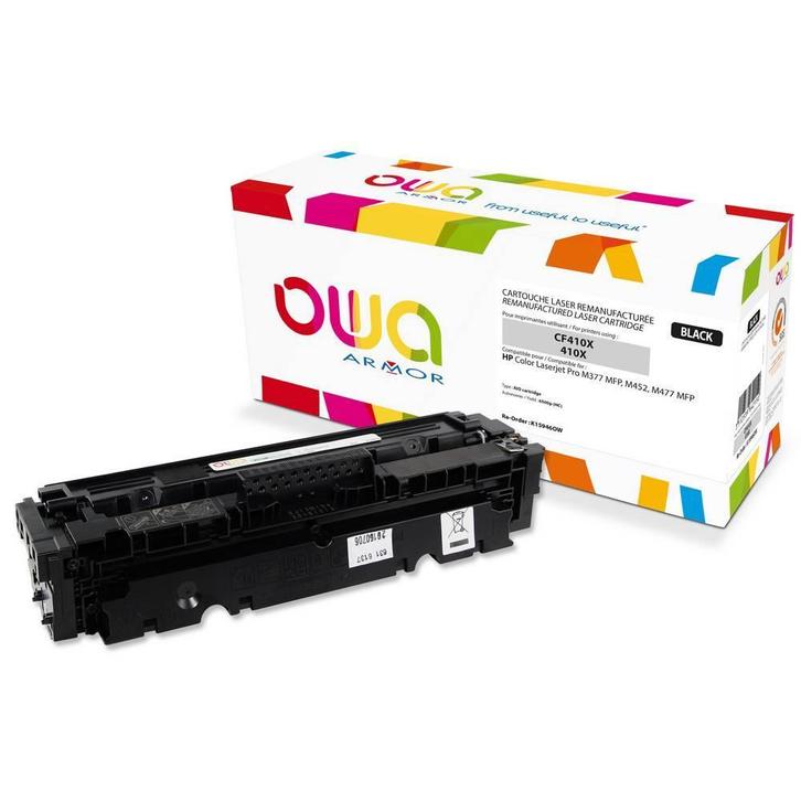 OWA HP CF410X Remanufactured Toner Zwart – 410X 6500 paginas, Computers en Software, Printerbenodigdheden, Toner, Nieuw, Ophalen of Verzenden
