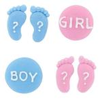Culpitt Suikerdecoratie Boy Or Girl 25mm 12st., Hobby en Vrije tijd, Taarten en Cupcakes maken, Verzenden, Nieuw