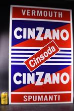 CINZANO - Emaille bord - XXL Cinzano Cinsoda; emaille