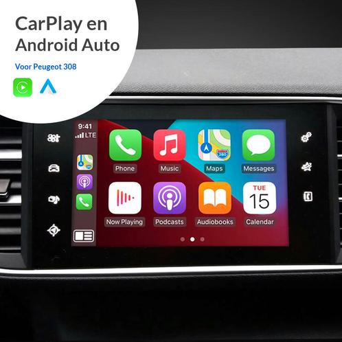CarPlayBox voor Peugeot - 308 - 10/2013 | 2023, Auto diversen, Auto-accessoires, Verzenden