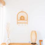 BANTEN Wandplank – Handgemaakt Rotan (41×53 cm), Fair Trade, Verzenden, Nieuw