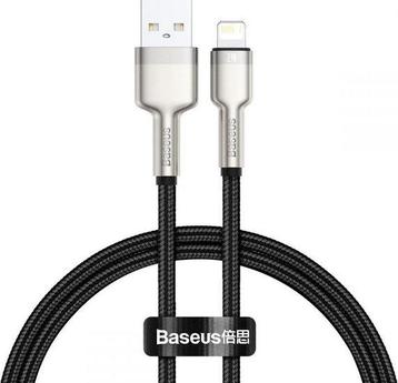 Baseus Cafule Series USB-A naar Lightning Kabel 25cm Meta... beschikbaar voor biedingen