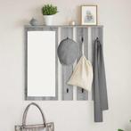 vidaXL Wandgemonteerde kapstok met plank Grijs sonoma 84 x, Huis en Inrichting, Woonaccessoires | Wandplanken en Boekenplanken