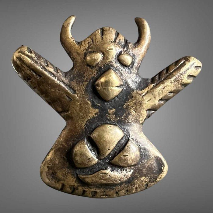 Amulet - Brons - China - ander - Tibetaanse beschermende, Antiek en Kunst, Antiek | Overige Antiek