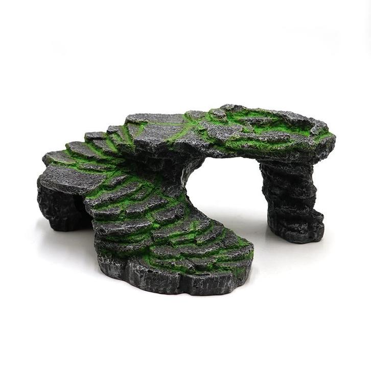 Plateau van stenen met doorgang en grot medium OS-302 - aqua, Dieren en Toebehoren, Vissen | Aquaria en Toebehoren, Sierelement