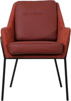 leren industriële design eetkamerstoel -  ( leer), Overige kleuren, Nieuw, Leer, Ophalen of Verzenden
