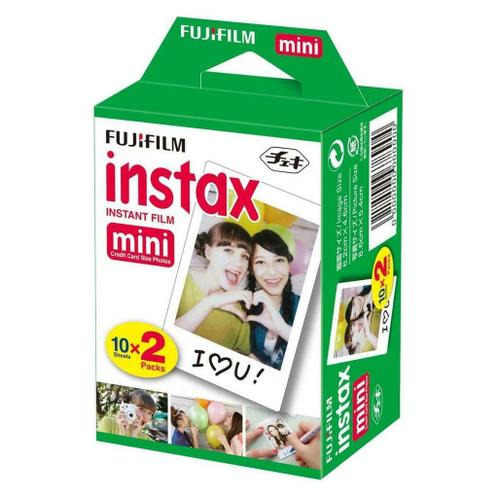 Fuji Instax Mini Film Dubbelpak voor 20 foto's