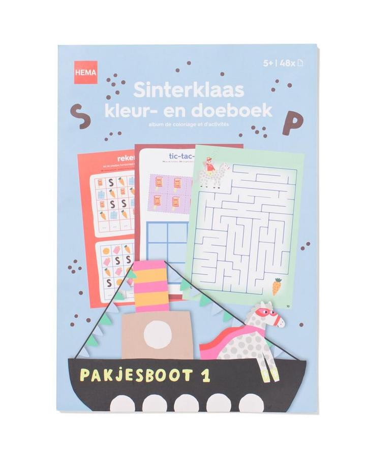 HEMA DIY boek A3 Sint, Hobby en Vrije tijd, Knutselen, Nieuw, Verzenden