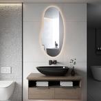 Badkamerspiegel met LED Verlichting en Verwarming 45x100cm -, Huis en Inrichting, Woonaccessoires | Spiegels, Ophalen of Verzenden