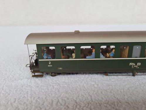 Ferro-Suisse H0m - 425 - Treinset (1) - Personenwagen B 2280, Hobby en Vrije tijd, Modeltreinen | H0