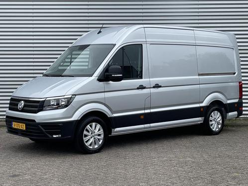 Volkswagen Crafter 2.0TDI 140PK L3H3 Highline Automaat 2x Sc, Auto's, Bestelauto's, Onderhoudsboekje, Lease, Automaat, Overige kleuren