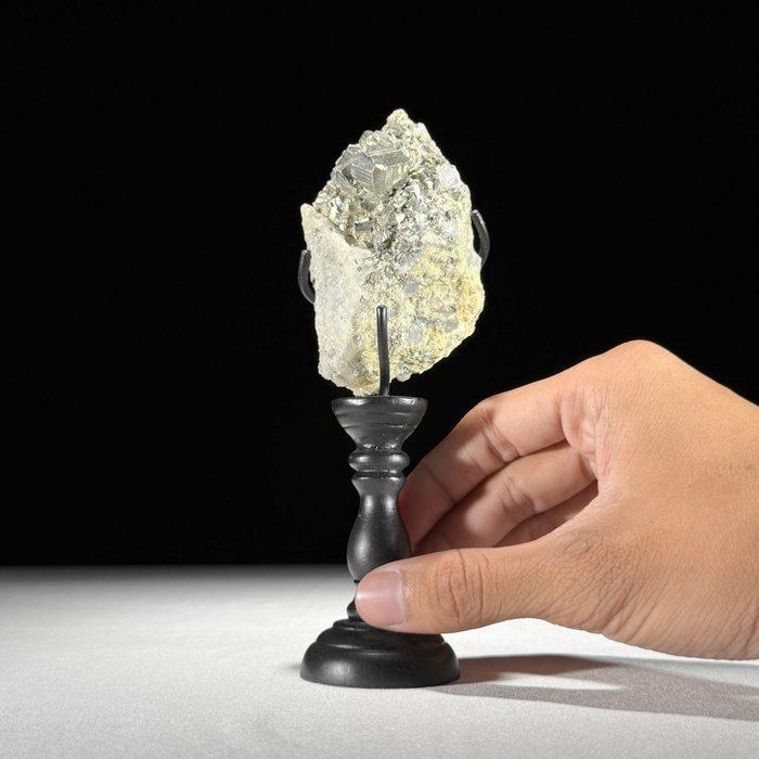 Geen minimale prijs - Een paar Pyriet en Kristalkwarts, Antiek en Kunst, Kunst | Designobjecten