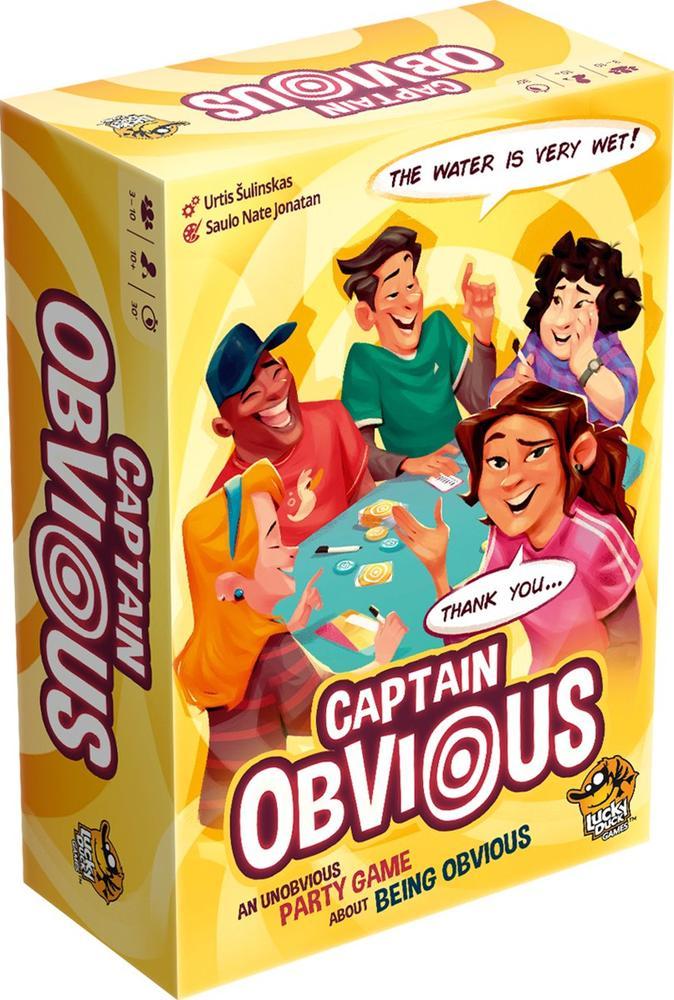 Captain Obvious (Engelse versie) | Lucky Duck Games -, Hobby en Vrije tijd, Gezelschapsspellen | Bordspellen, Nieuw, Verzenden