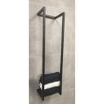 Wiesbaden Loft - Handdoekrek - 95x25x20cm - Mat Zwart, Huis en Inrichting, Badkamer | Badtextiel en Accessoires, Ophalen of Verzenden