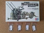 Tamiya 35091 20mm Flakvierling 38 1:35 + RB metal barrels, Hobby en Vrije tijd, Modelbouw | Auto's en Voertuigen, Verzenden, Nieuw