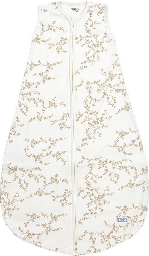 Meyco Baby Branches baby zomerslaapzak rond - sand - 98cm -, Huis en Inrichting, Slaapkamer | Matrassen en Bedbodems, Verzenden