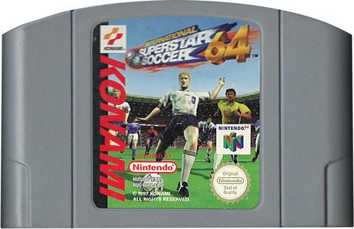 International Superstar Soccer 64 (losse cassette) (Ninte..., Spelcomputers en Games, Games | Nintendo 64, Gebruikt, Verzenden
