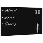 Zwart Schoolbord 60x40 Glas | Retourdeal | Educatie, Diversen, Ophalen of Verzenden, Nieuw, Whiteboard