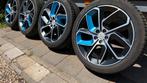 20 inch Link&amp;Co 01 velgen met Continental winterbanden, Auto-onderdelen, Gebruikt, Banden en Velgen, 235 mm, Personenwagen