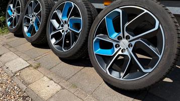 20 inch Link&amp;Co 01 velgen met Continental winterbanden beschikbaar voor biedingen