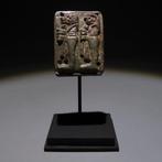 Oud-Egyptisch Faience Amulet met de afbeelding van de Goden