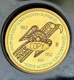 Duitsland. Medal modern restrike 5 Deutsche Mark 1852-1952,