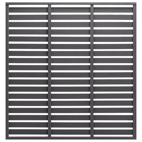 180x180 Schuttingpaneel Grijs - Retourdeal - Composiet Sc..., Tuin en Terras, Schuttingen, 1 tot 2 meter, Minder dan 3 meter, Nieuw