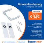 Complete set binnendeurbeslag blind DD:38-42 F1, Ophalen of Verzenden, Nieuw, Overige materialen, Overige typen