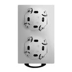 GGM Gastro | Bordenwarmer - verwarmd - met rollen - 2x40 |, Verzenden, Nieuw, Effen, Bord(en)