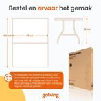 2dekans | Goliving Inklapbare Tafel – Campingtafel – 180 x, Ophalen of Verzenden, Zo goed als nieuw
