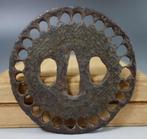 messing inleg cirkel opengewerkt - IJzer (gegoten/gesmeed) -