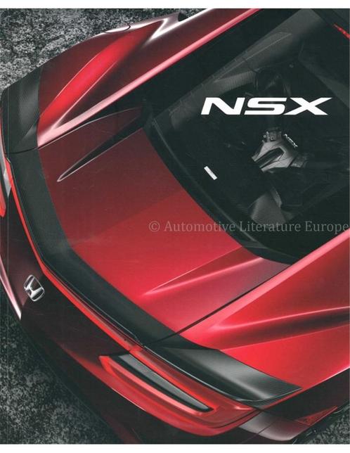 2016 HONDA NSX BROCHURE DUITS, Boeken, Auto's | Folders en Tijdschriften, Honda