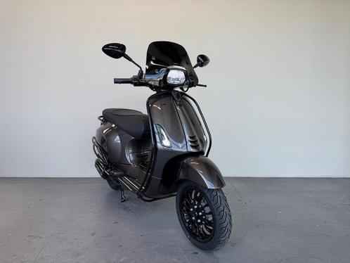 Vespa Sprint Brom 45 km/h, BWJ 2019, Agaat Brown Metallic, Fietsen en Brommers, Scooters | Vespa, Gebruikt, Maximaal 45 km/u