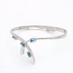 Armband - 18 karaat Witgoud - 0.82ct. tw. Toermalijn -, Sieraden, Tassen en Uiterlijk, Armbanden, Nieuw