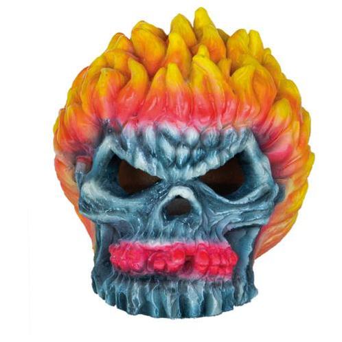 SuperFish Deco Led Monster Fire Skull 12x9x11cm, Dieren en Toebehoren, Vissen | Aquaria en Toebehoren, Ophalen of Verzenden