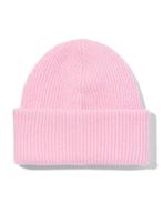 HEMA Dames muts met wol roze van €14.99 voor €5 sale, Verzenden, Nieuw