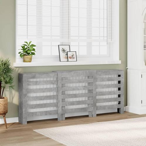 vidaXL Radiatorombouw 205x21,5x83,5 cm bewerkt hout, Doe-het-zelf en Verbouw, Verwarming en Radiatoren, Nieuw, Verzenden