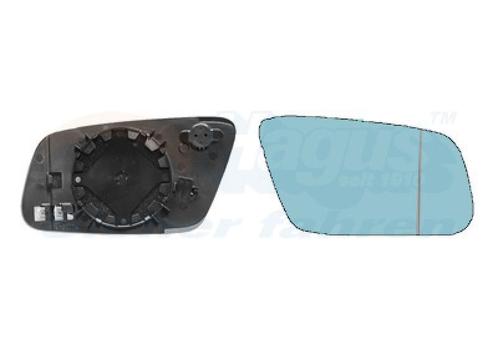 SPIEGELGLAS MET PAD VOOR AUDI A3 8L 1996-1999 8D0857536E, Auto-onderdelen, Spiegels, Nieuw, Ophalen of Verzenden