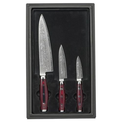 Yaxell Super Gou Messenset - Giftset - 3-delig - Koksmes..., Huis en Inrichting, Keuken | Bestek, Nieuw, Ophalen of Verzenden