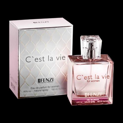 C`est La Vie for her by Jfenzi, Sieraden, Tassen en Uiterlijk, Uiterlijk | Parfum, Nieuw, Verzenden