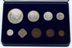 Nederland. Wilhelmina. Krooncollectie Muntset (Zonder, Postzegels en Munten, Munten | Nederland