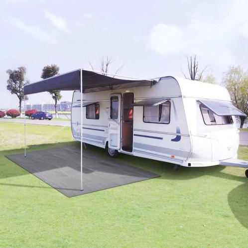 vidaXL Tenttapijt 250x550 cm lichtgrijs, Caravans en Kamperen, Tentaccessoires, Nieuw, Verzenden