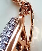 Halsketting - 18 karaat Roségoud - 3.72ct. tw. Diamant, Sieraden, Tassen en Uiterlijk, Kettingen, Nieuw