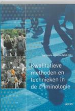 Boek Kwalitatieve methoden en technieken in de criminologie, Verzenden, Zo goed als nieuw